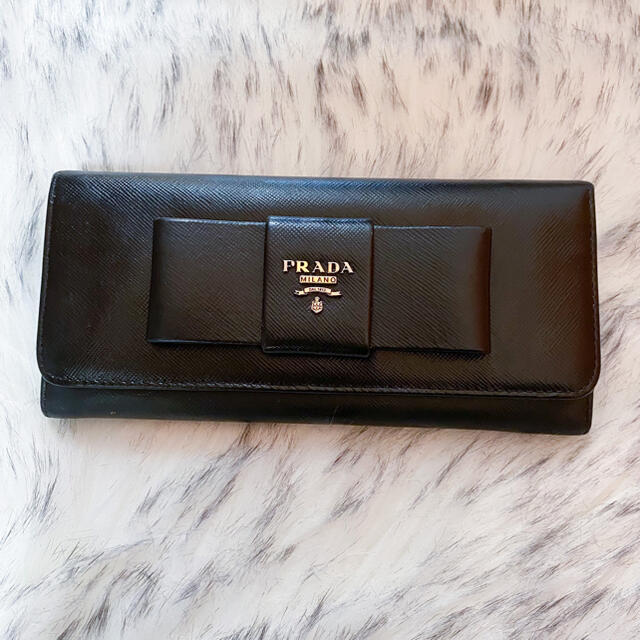 PRADA(プラダ)のPRADA プラダ　サフィアーノ　長財布 レディースのファッション小物(財布)の商品写真