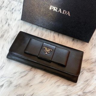プラダ(PRADA)のPRADA プラダ　サフィアーノ　長財布(財布)
