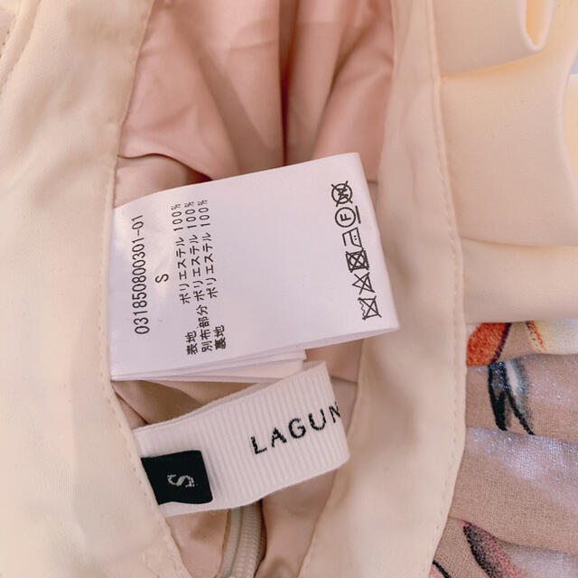 LagunaMoon(ラグナムーン)のラグナムーン　花柄プリーツスカート レディースのスカート(ひざ丈スカート)の商品写真