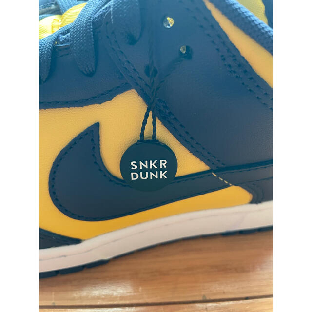 NIKE(ナイキ)の NIKE DUNK LOW RETRO "MICHIGAN"  28.5 メンズの靴/シューズ(スニーカー)の商品写真