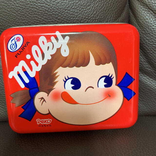 不二家 - 【昭和レトロ】不二家ペコちゃん ミルキー缶 4種5缶の 不二家 - 【昭和レトロ】不二家ペコちゃん ミルキー缶 4種5缶の