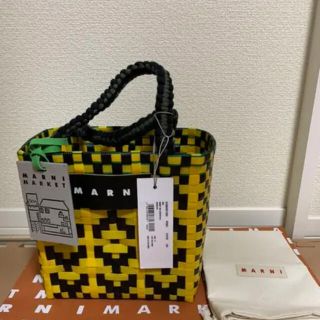 マルニ(Marni)のマルニ　カゴバッグ　バッグ　トート　ピクニックバッグ(かごバッグ/ストローバッグ)