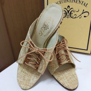 グレースコンチネンタル(GRACE CONTINENTAL)の新品 ♡GRACE CONTINENTAL♡ レースアップ ミュール(ミュール)