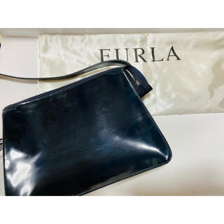 FURLA フルラ ショルダーバッグ 黒 可愛い バッグ 袋付き