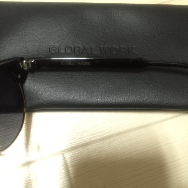 GLOBAL WORK(グローバルワーク)の【美品】GLOBAL WORK サングラス だてメガネ レディースのファッション小物(サングラス/メガネ)の商品写真