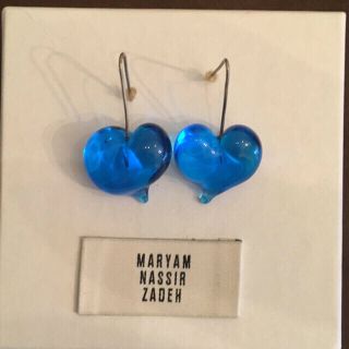 最終値下げ↓MARYAM NASSIR ZADEH   ハートピアス　新品未使用(ピアス)