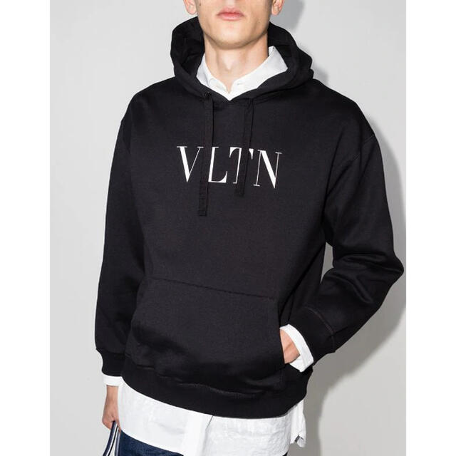 VALENTINO VLTN ロゴパーカー ブラック xs | www.jarussi.com.br