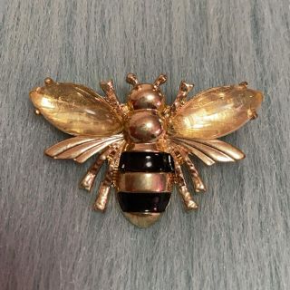 Lochie - ヴィンテージ 蜂モチーフブローチの通販 by shop |ロキエ Lochie - ヴィンテージ 蜂モチーフブローチの通販 by shop |ロキエ