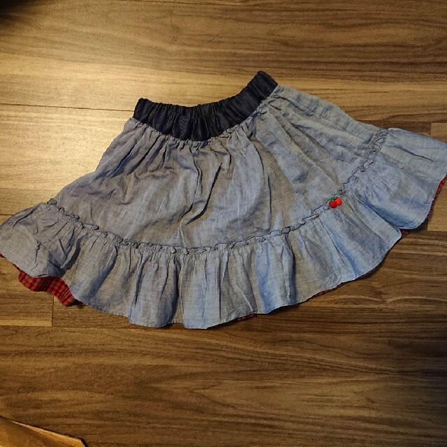 familiar(ファミリア)のファミリアスカート リバーシブル キッズ/ベビー/マタニティのキッズ服女の子用(90cm~)(スカート)の商品写真