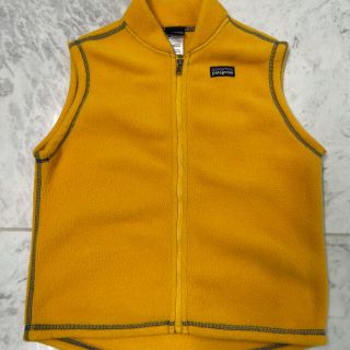 パタゴニア(patagonia)の美品★パタゴニアのベスト　5T★黄色(ジャケット/上着)