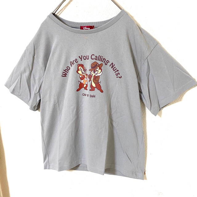 Disney(ディズニー)の【新品】Disney ディズニー　チップとデール　Tシャツ　レディース　XL レディースのトップス(Tシャツ(半袖/袖なし))の商品写真