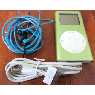 アップル(Apple)のApple iPod mini グリーン(ポータブルプレーヤー)