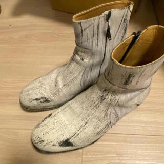 マルタンマルジェラ(Maison Martin Margiela)のmaison margiela h&m ペンキ ペイント ブーツ  (ブーツ)