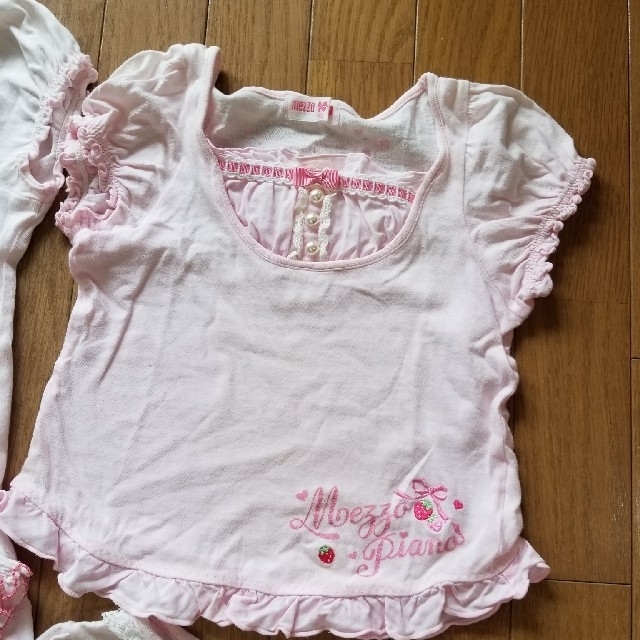 mezzo piano(メゾピアノ)のメゾピアノ☆Tシャツ＆カットソー 110/120 キッズ/ベビー/マタニティのキッズ服女の子用(90cm~)(Tシャツ/カットソー)の商品写真