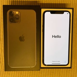 アップル(Apple)の【美品】iPhone11 Pro 256GB スペースグレー SIMフリー 本体(スマートフォン本体)