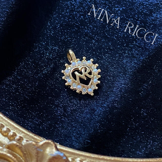 NINA RICCI(ニナリッチ)のNINARICCI ハート パール ジルコニア ネックレス ペンダントトップ レディースのアクセサリー(ネックレス)の商品写真