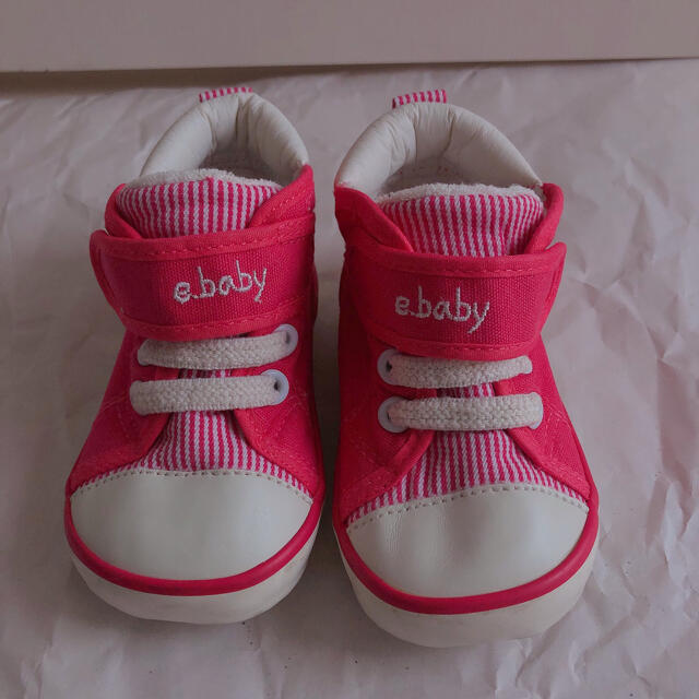 BeBe(ベベ)の【skysk⭐︎様専用】bebe e-baby セカンドシューズ 12.5cm キッズ/ベビー/マタニティのベビー靴/シューズ(~14cm)(スニーカー)の商品写真