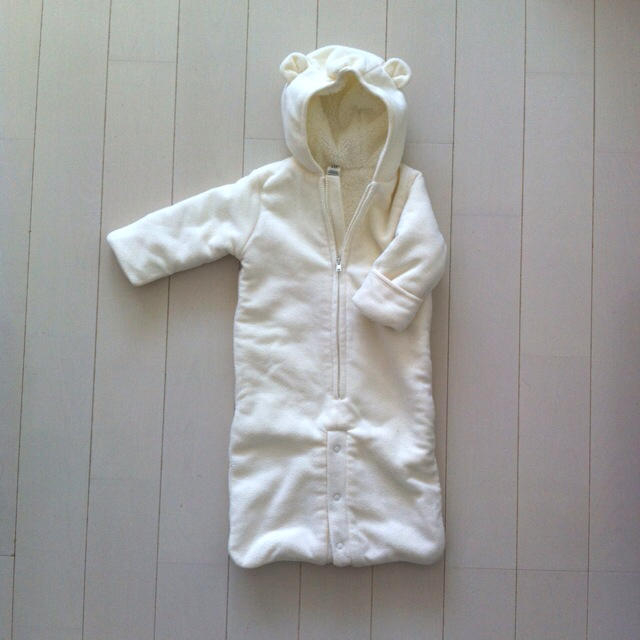 GAP(ギャップ)のGAP baby★2wayおくるみオール キッズ/ベビー/マタニティのベビー服(~85cm)(カバーオール)の商品写真