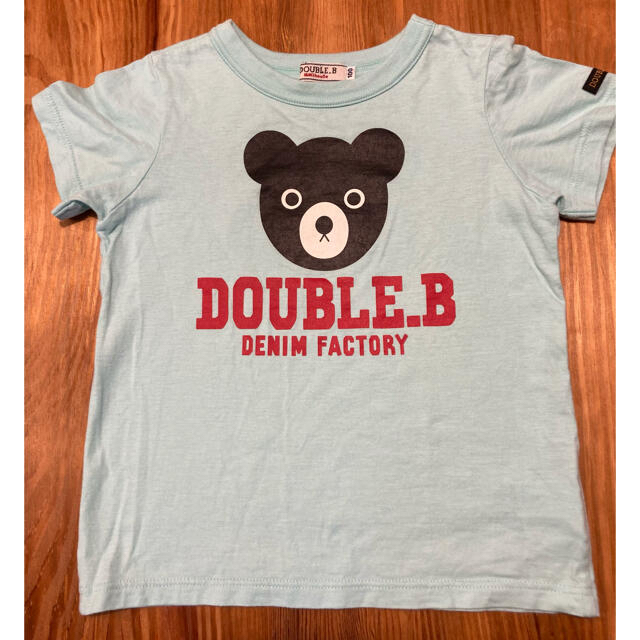 DOUBLE.B(ダブルビー)のダブルビー　Tシャツ　100 キッズ/ベビー/マタニティのキッズ服男の子用(90cm~)(Tシャツ/カットソー)の商品写真