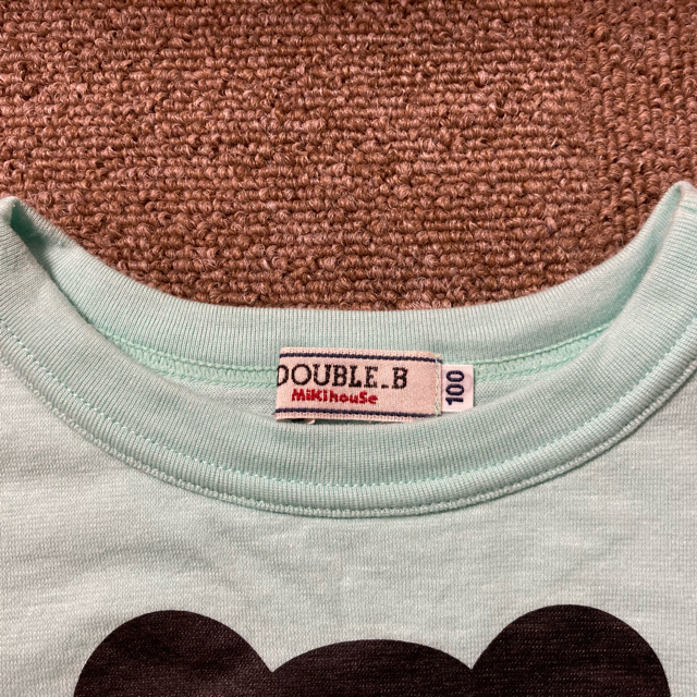 DOUBLE.B(ダブルビー)のダブルビー　Tシャツ　100 キッズ/ベビー/マタニティのキッズ服男の子用(90cm~)(Tシャツ/カットソー)の商品写真