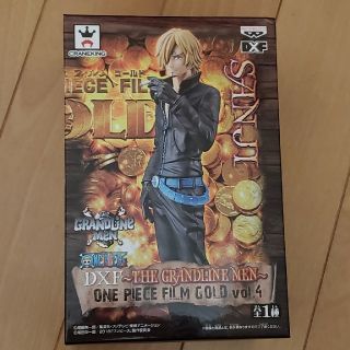 バンプレスト(BANPRESTO)のワンピースフィギュア　フィルムゴールド　サンジ(アニメ/ゲーム)