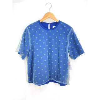 ミュベールワーク(MUVEIL WORK)のMUVEIL WORK（ミュベールワーク） シースルードッキング半袖Tシャツ(Tシャツ(半袖/袖なし))