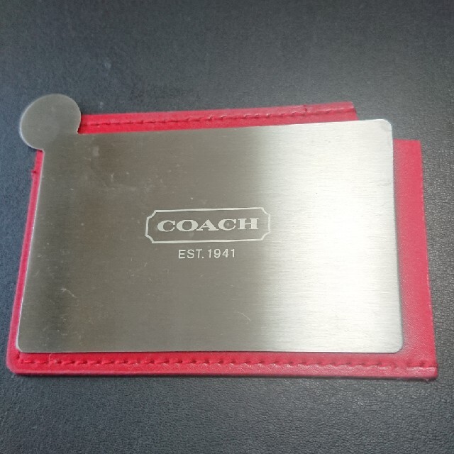 COACH(コーチ)のコーチ カードミラー レディースのファッション小物(ミラー)の商品写真