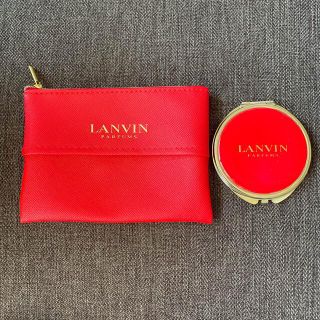 ランバン(LANVIN)のランバン　LANVIN     ポーチ　ミラー(ポーチ)