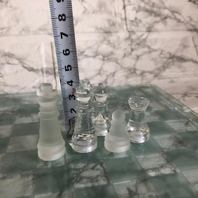 GLASS chess setの通販 by らぶすりー's shop｜ラクマ