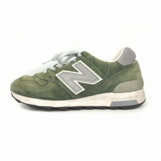 New Balance(ニューバランス)のニューバランス M1400MG スニーカー シューズ スエード 23cm 緑 レディースの靴/シューズ(スニーカー)の商品写真