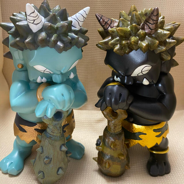 フィギュア限定‼︎ 瀧下和之「蒼鬼 紺碧蒼銀」&「黒鬼 金片眼 オッドアイ」