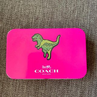 コーチ(COACH)のCOACH コーチ　缶ケース付きメモ(ノート/メモ帳/ふせん)