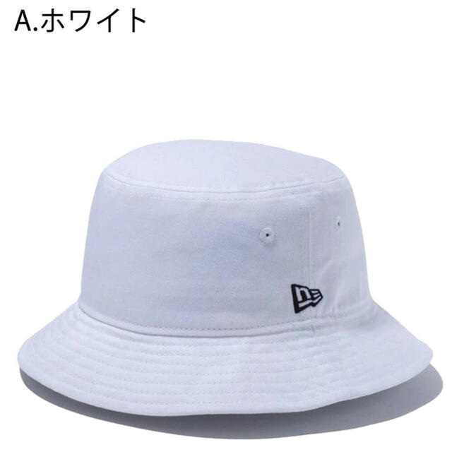 NEW ERA(ニューエラー)のニューエラ　バケハ　白　新 レディースの帽子(ハット)の商品写真