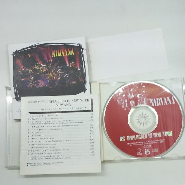 ニルヴァーナ　CD 2枚セット　MTV アンプラグド & インセスティサイド エンタメ/ホビーのCD(ポップス/ロック(洋楽))の商品写真