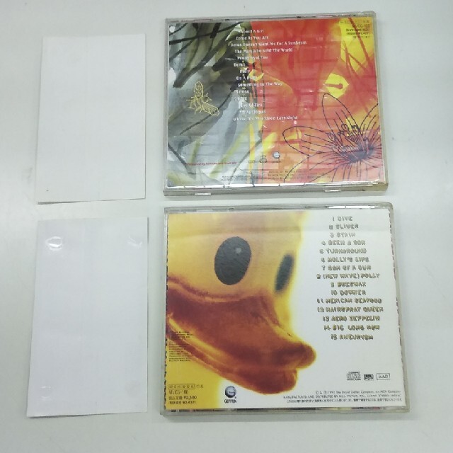 ニルヴァーナ　CD 2枚セット　MTV アンプラグド & インセスティサイド エンタメ/ホビーのCD(ポップス/ロック(洋楽))の商品写真