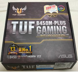 エイスース(ASUS)のASUS TUF B450M-PLUS GAMING(PCパーツ)