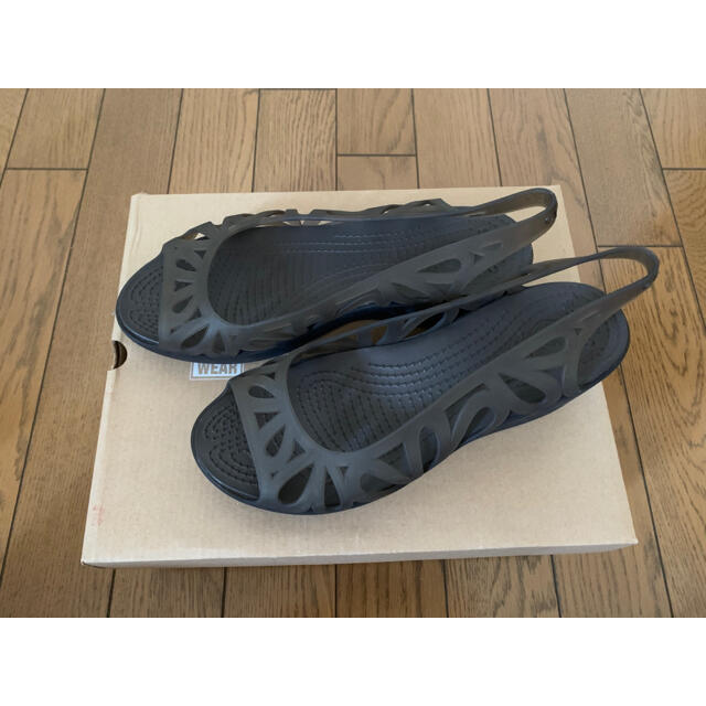 crocs(クロックス)のクロックス　レディース　サンダルセット　W6 ウェッジソール レディースの靴/シューズ(サンダル)の商品写真