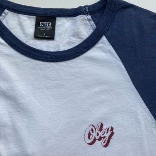 オベイ(OBEY)のOBEY ラグランTシャツ(Tシャツ(長袖/七分))