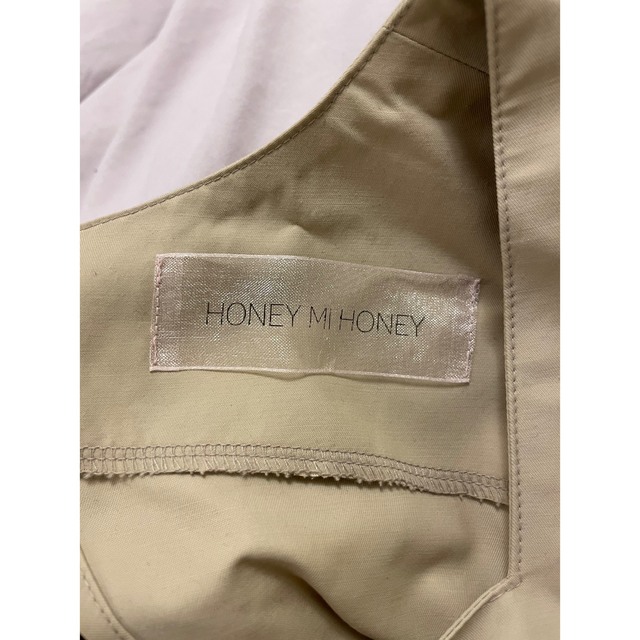 Honey mi Honey(ハニーミーハニー)のcotton mini one-piece レディースのワンピース(ミニワンピース)の商品写真