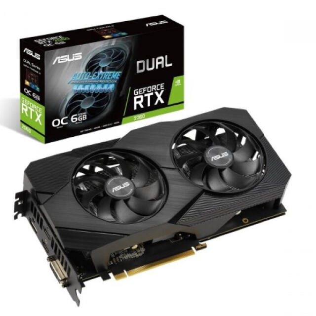 ASUS Dual GeForce RTX2060 グラフィクスボードPCパーツ