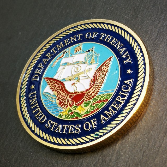 アメリカ合衆国 海軍特殊部隊 NAVY SEALs 記念チャレンジコイン エンタメ/ホビーの美術品/アンティーク(貨幣)の商品写真