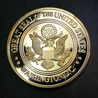米海軍　チャレンジコイン GODZILLA\u00261セントコイン付き