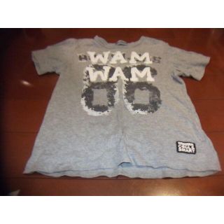 ワムワム(WAMWAM)のWAMWAM　男児　Tシャツ　サイズ130　グレー(Tシャツ/カットソー)