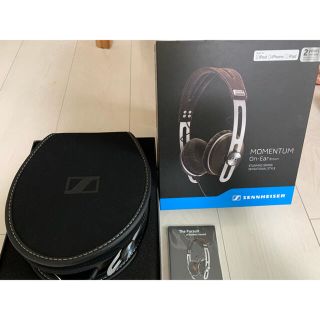 ゼンハイザー(SENNHEISER)の中古ゼンハイザー momentum on ear ブラウン(ヘッドフォン/イヤフォン)