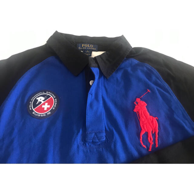 POLO RALPH LAUREN(ポロラルフローレン)の【新品タグ付き　匿名配送　送料込】ポロ ラルフローレン 長袖　メンズM～L メンズのトップス(ポロシャツ)の商品写真