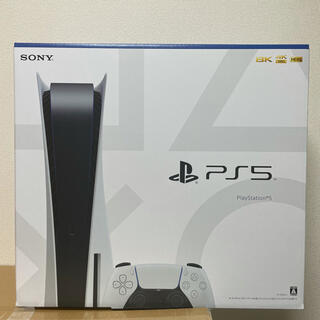 プレイステーション(PlayStation)の新品未開封　プレステーション5本体　ディスクドライブ搭載(家庭用ゲーム機本体)