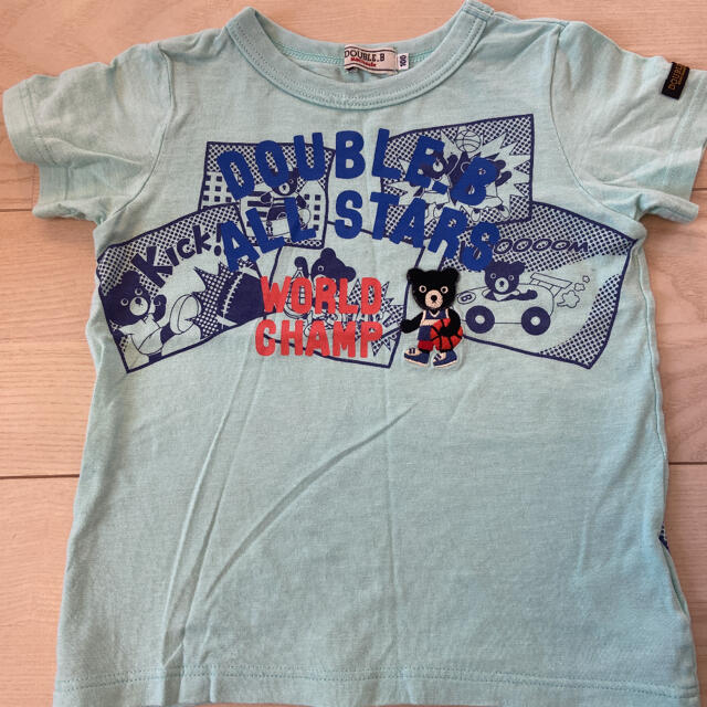 DOUBLE.B(ダブルビー)のDOUBLE.B mikihouses  Tシャツ　100 キッズ/ベビー/マタニティのキッズ服男の子用(90cm~)(Tシャツ/カットソー)の商品写真