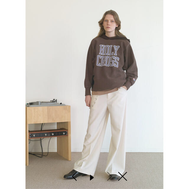 SUNSEA】SNMBLUE2 w/耳STRAIGHTPANTS 21SS-