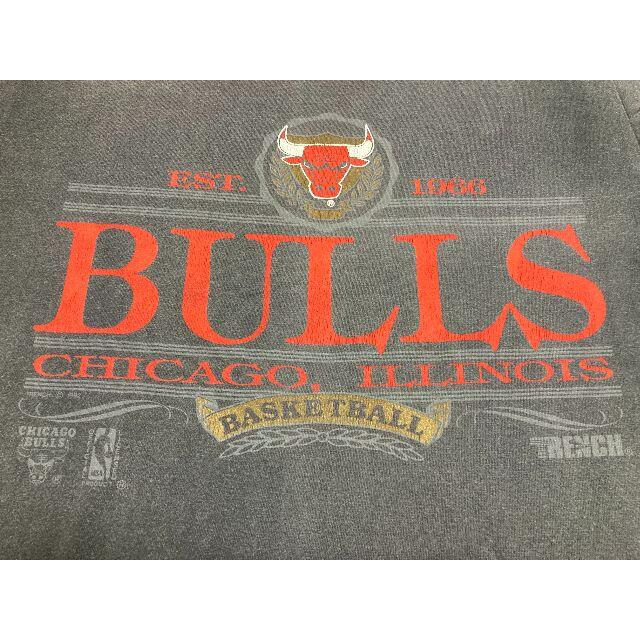 TRENCH/BULLS/プリントT/SIZE：L/MADE IN USA