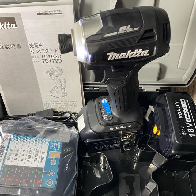 Makita(マキタ)のmakita TD172drgx 2021最新式インパクト　黒 その他のその他(その他)の商品写真